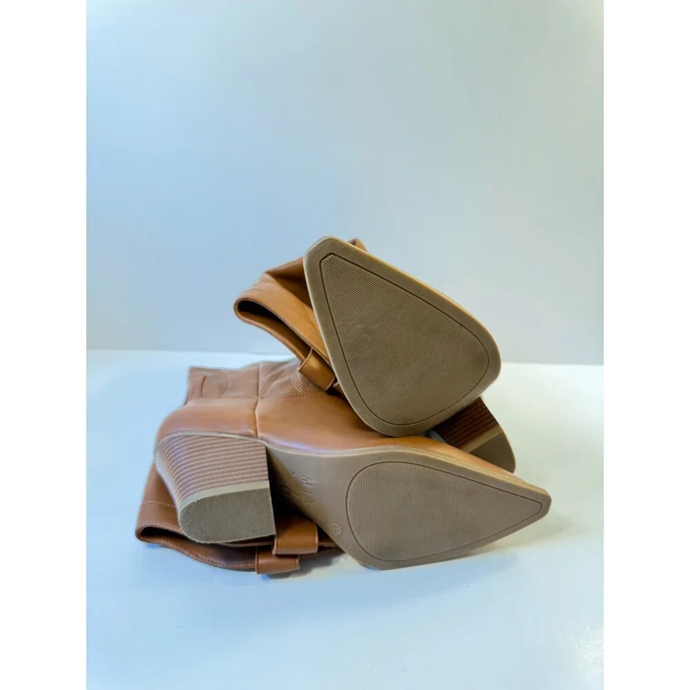 Mix No. 6 Boots Leeh Cowboy Boots Tan Leather US 8